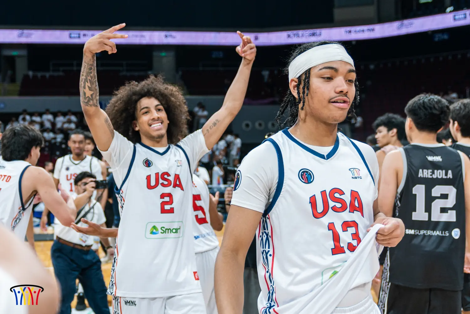 Fil-Am Nation Select players celebrating the Division 1 title